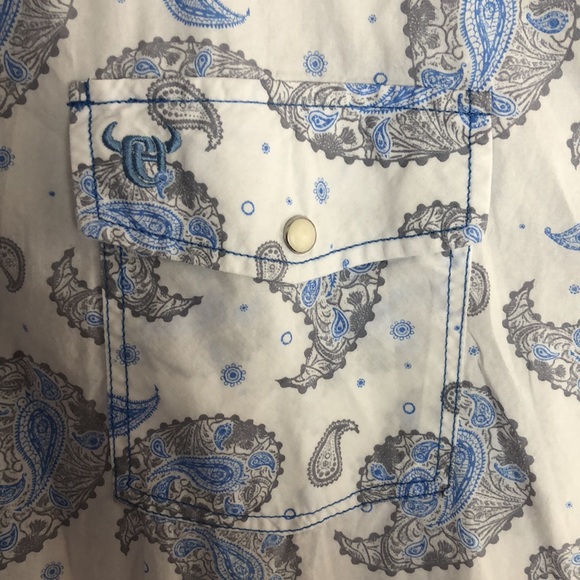 Cowboy Hardware Men's White Shirt Sz. XL - Picture 2 of 9